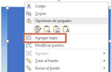Cómo agregar texto encima de una foto en Word o escribir sobre imágenes con herramienta formas paso 5