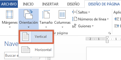 Como hacer una cuartilla en Word paso 5