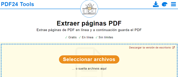Extraer archivos PDF desde una pagina web desde otros sitios web