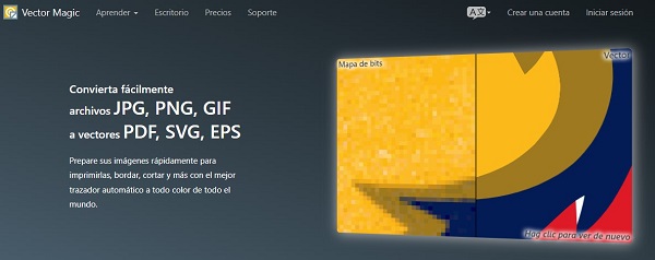 Como vectorizar una imagen online totalmente gratis utilizando VectorMagic